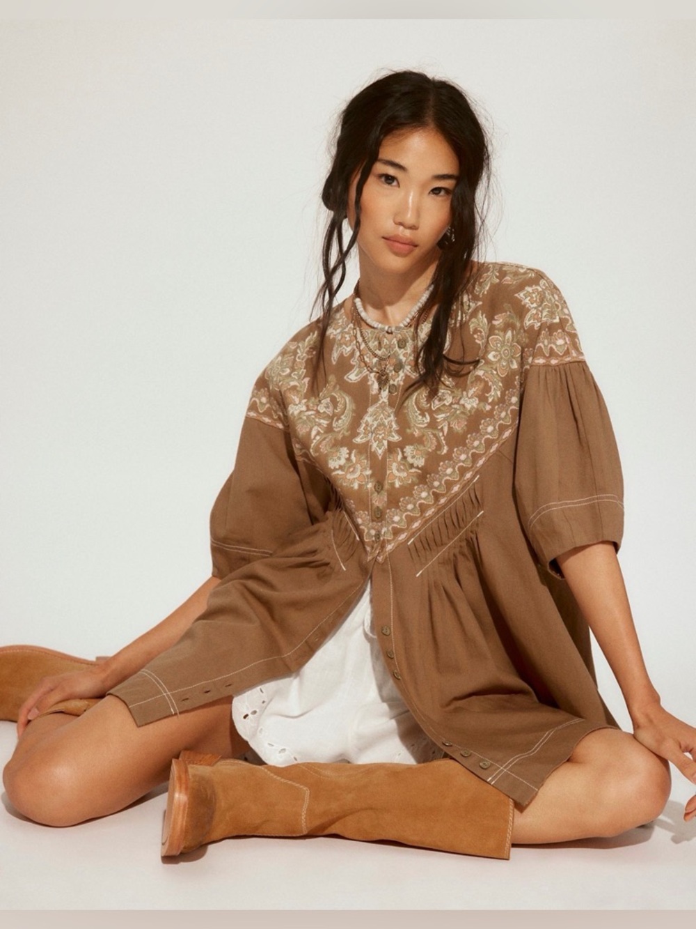 Free People Orson Mini Dress